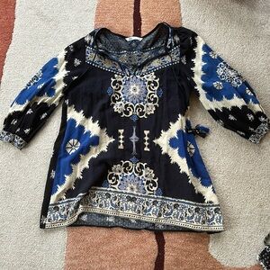 Zara dress or blouse. Works as both or either depending on sizing